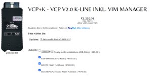 Kundenretoure - VCP Komplett-Paket Plus